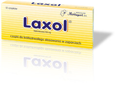 Laxol 12 czopków