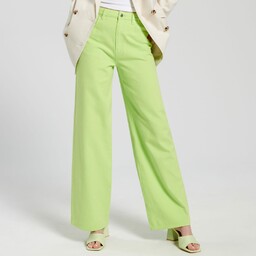 Sinsay - Jeansy wide leg high waist -