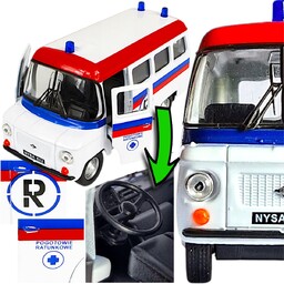 Auto Karetka Ambulans Metalowy Fso Nysa 522 Erka