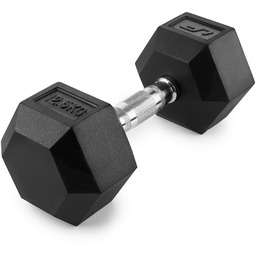 UpForm Hantla żeliwna gumowana HEX 12,5 kg -