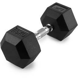 UpForm Hantla żeliwna gumowana HEX 15 kg -