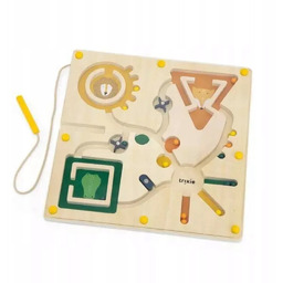 Labirynt magnetyczny drewniany Trixie Baby