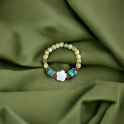 Pakamera Pierścionek : summer :: turkus, muszla