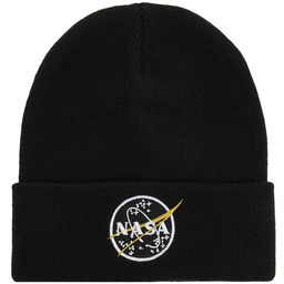 Czapka Alpha Industries Nasa Beanie 198948 Czarny