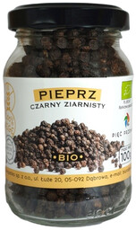 Pieprz czarny ziarnisty bezglutenowy 100 g - Pięć