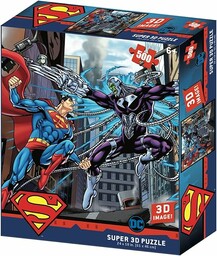 DC Comic SM32522 Superman vs Electro Puzzle efekt