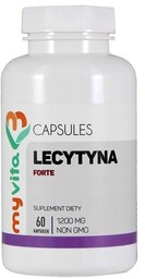Lecytyna Forte 1200mg, Myvita, 60 kapsułek