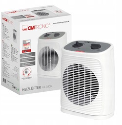 Mocny Grzejnik Elektryczny Termowentylator 2000 W Clatronic Hl