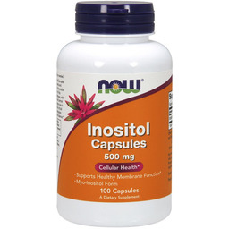 NOW Inositol Capsules 500mg 100caps