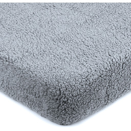 4Home Prześcieradło Baranek ciemnoszary, ciemnoszary, 90 x 200