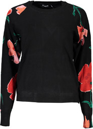 CZARNY SWETER DESIGUAL DAMSKI