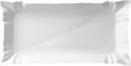 Tacka papierowa 14x25cm biała 100szt