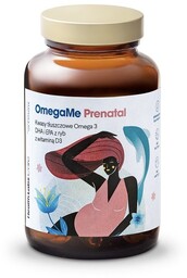 HEALTHLABS_OmegaMe Prenatal kwasy tłuszczowe suplement diety 60 kapsułek