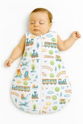 Bobono Śpiworek dla dzieci bawełniany zaokrąglony S 0-6