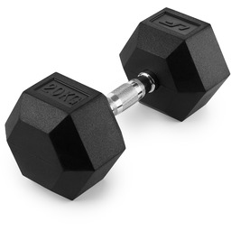 UpForm Hantla żeliwna gumowana HEX 20 kg -