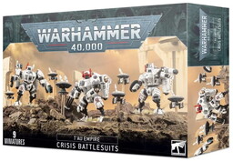Crisis battlesuits tau, warhammer 40000