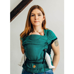 Nosidło Lennylamb Lennyhybrid Basic Line Szmaragd