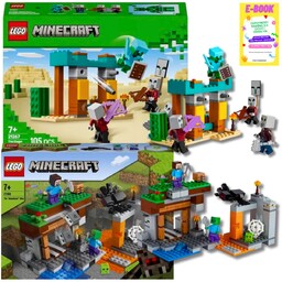 LEGO MINECRAFT ZESTAW - OPUSZCZONA KOPALNIA (21166) +