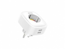 Inteligentne gniazdko WiFi / watomierz + 2x USB