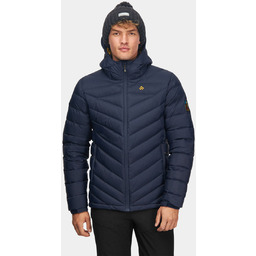 Kurtka męska puchowa zimowa Alpinus Monviso granatowa Pro