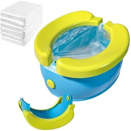 SKŁADANY NOCNIK PODRÓŻNY BANAN NIEBIESKI [DG-NC1-NB]