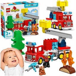 Lego Duplo Wóz Strażacki Z Wężem Straż Pożarna
