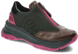 Hispanitas Zielone Sneakersy Stylowe Obuwie Damskie