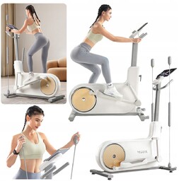Trenażer Eliptyczny Rower treningowy Fitness Orbi- trek Aplikacja