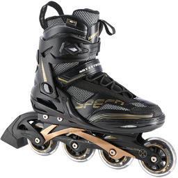 Nils Extreme, Łyżworolki, NA2150 44, czarno-złote