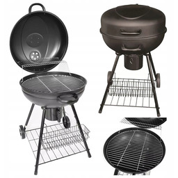 Grill Węglowy Ogrodowy Przenośny Z Popielnikiem Hecht Merida