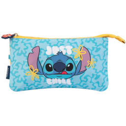 Piórnik Stitch 3 komorowy z kolekcji Tropical Disney