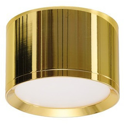 Plafon LED złoty aluminiowy IP44 AZ6861 z serii