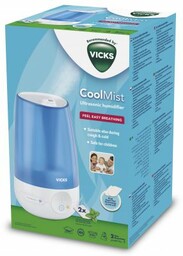 VICKS Cool Mist VUL565E4 Ultradźwiękowy nawilżacz powietrza