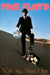Pink Floyd Wish You Were Here - plakat