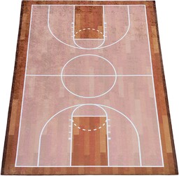 Dywan 120x180 Boisko Antypoślizgowy Koszykówka