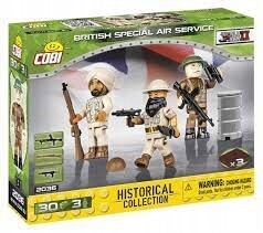 Klocki Cobi 2036 Figurki Żołnierzyki Brytyjscy 3SZ