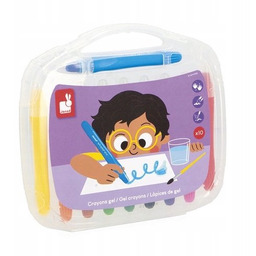 Zestaw kreatywny - Kredki żelowe 10 kolorów,