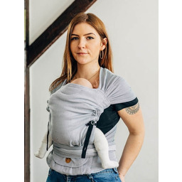 Nosidło Lennylamb Lennyhybrid Mała Jodełka Szara