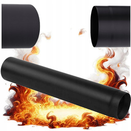 Rura Kominowa Czarna Fi 180 1M Do Pieca