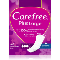Carefree Plus Large wkładki higieniczne świeży zapach 48szt.
