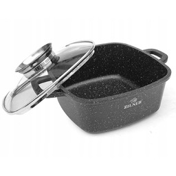 Garnek marmurowy 6.5L 28cm Zilner ZL-9012 brytfanna