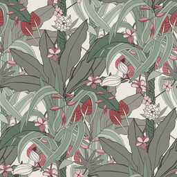 Tapeta dekoracyjna Rasch Textil Club Botanique 538915