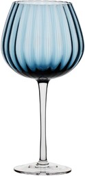 Rose&Tulipani kielich niebieski ze szkła, pojemność 460 ml,