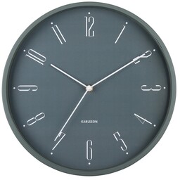 Zegar ścienny Karlsson 5988GR szary, średnica 30cm