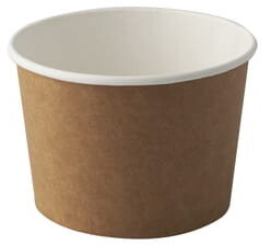 Miska papierowa 475ml kraft śr.110 25szt SUP