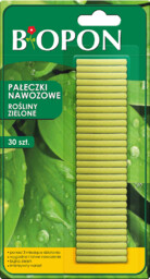 Pałeczki nawozowe do roślin zielonych Biopon 30szt.