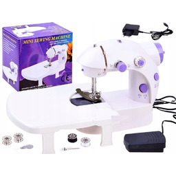 Mini maszyna do szycia napęd nożny igła ZA3699
