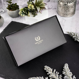 Portfel męski skórzany brązowy T-46-BR i brelok