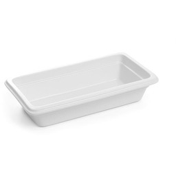 Pojemnik porcelanowy GN 1/3 biały 325x176x65 mm bufetowy