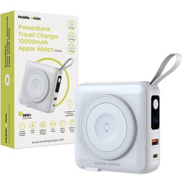 Mobile Origin Powerbank indukcyjny, podróżny z adapterami UK
